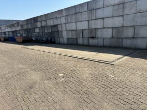Terrein van David's Schrootstaal aan de Zirkoonstraat in Hengelo